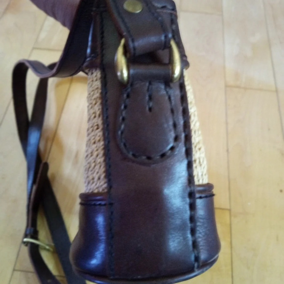 Vintage purple moon crossbody bag - Picture 5 of 8